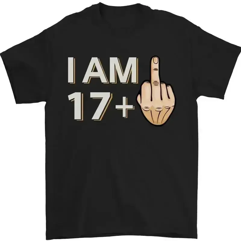 18th Geburtstag Lustig Beleidigend 18 Jahre Alt Herren 100% Baumwolle T shirt