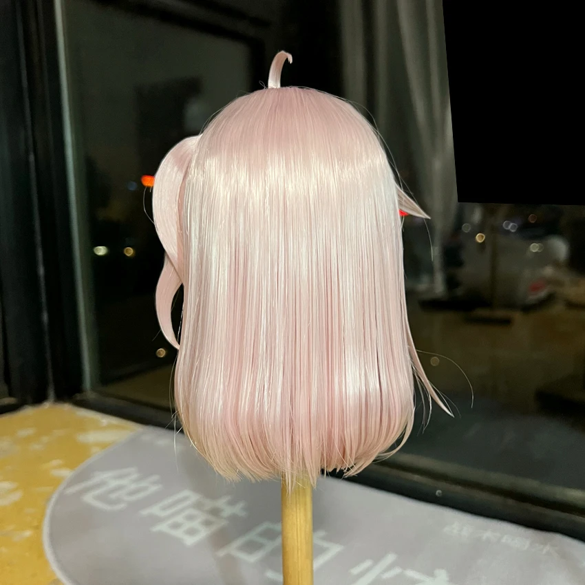 BJD Doll Use VTuber Pink Wig Cosplay 1/3 1/4 1/6 BJD Wig Hair Handmade Hairstyle Anime Gift C