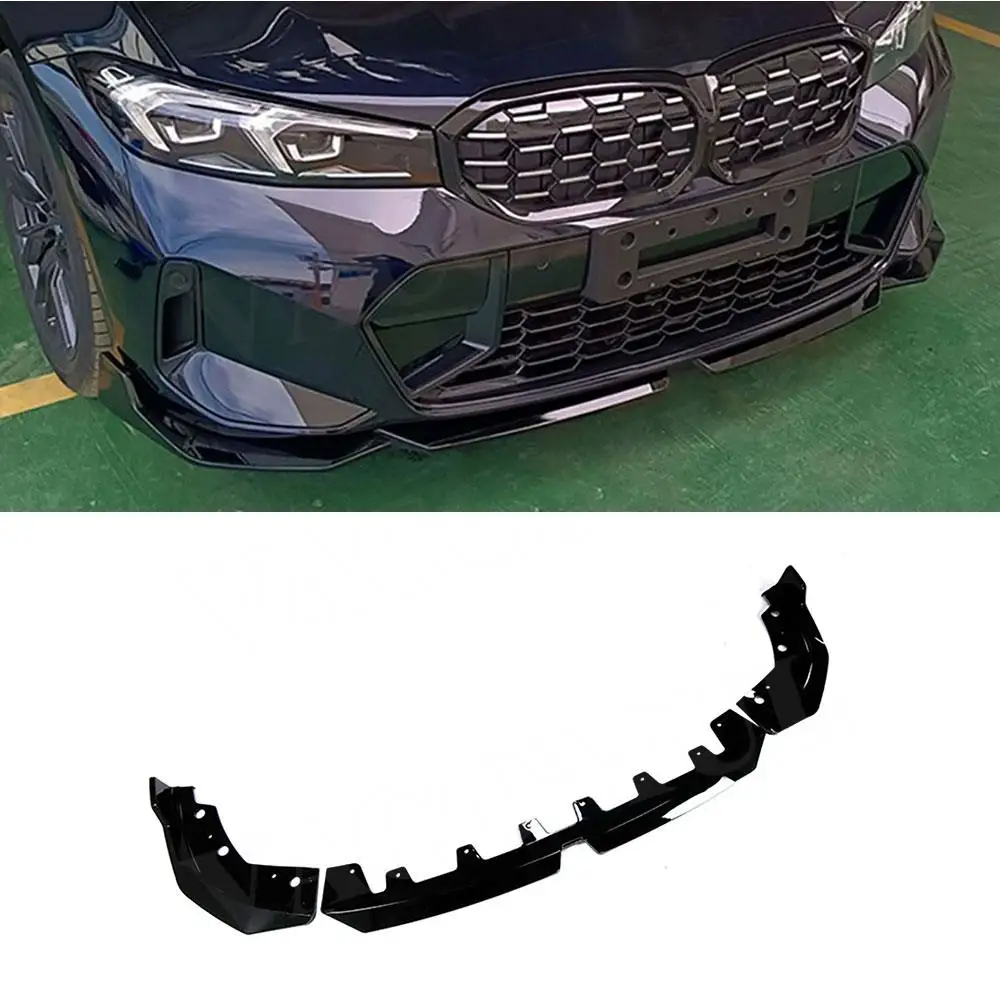 

VACOMUL 1set ABS Front Lip Spoiler For Bmw G20 G28 M340i 2023+ Head Bumper Chin Guard Bumper Cover Front Bumper Extension