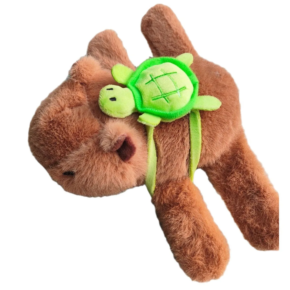 Kawaii Animal Capybara Wristband Plush Doll Toys Soft Wrist Band Fun Pop Circles Bracelet Capybara Christmas Gifts