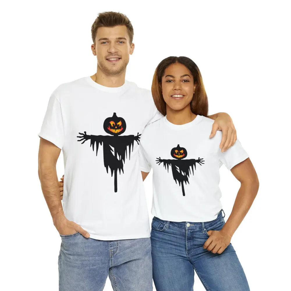 Happy Halloween Design Art Illusion Witch Ghost Anime Graphic T-shirts For Men Clothing Women Tees Y2K Tops Unisex Summer