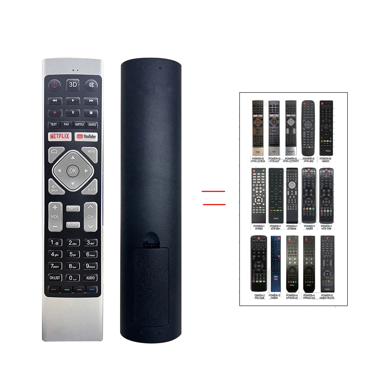 remote control suitable for haier TV HTR-A18H HTR-A18EN HTR-A10 HTR-A18E HTR-D18A HTR-A10EG