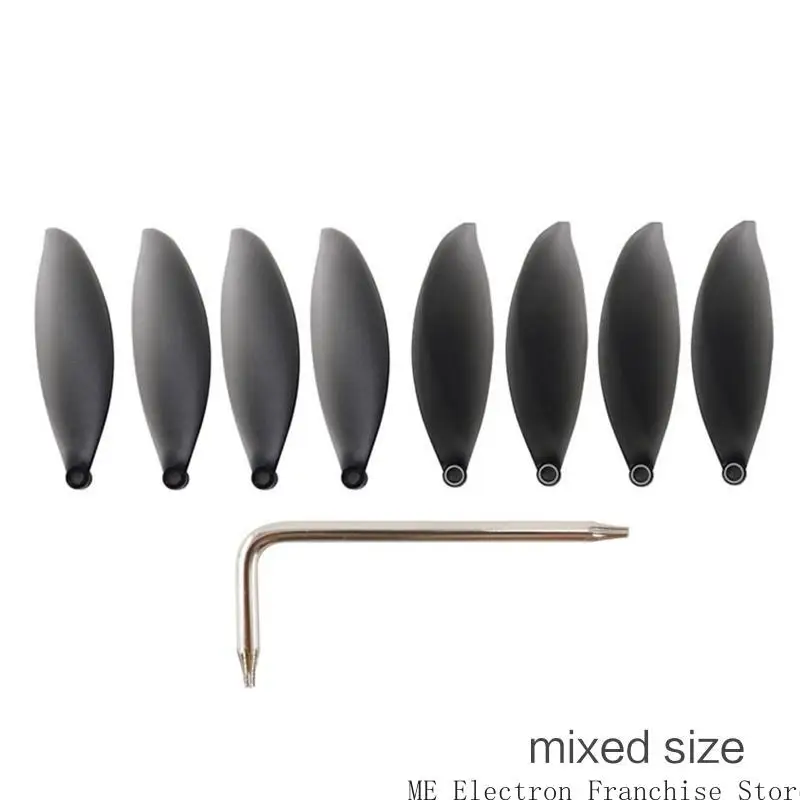 T5EA 4 أزواج من المراوح الشفرات الرئيسية الدعائم CW CCW للبغاء anafi quadcopter r/c إكسسوارات قطع الغيار بدون طيار