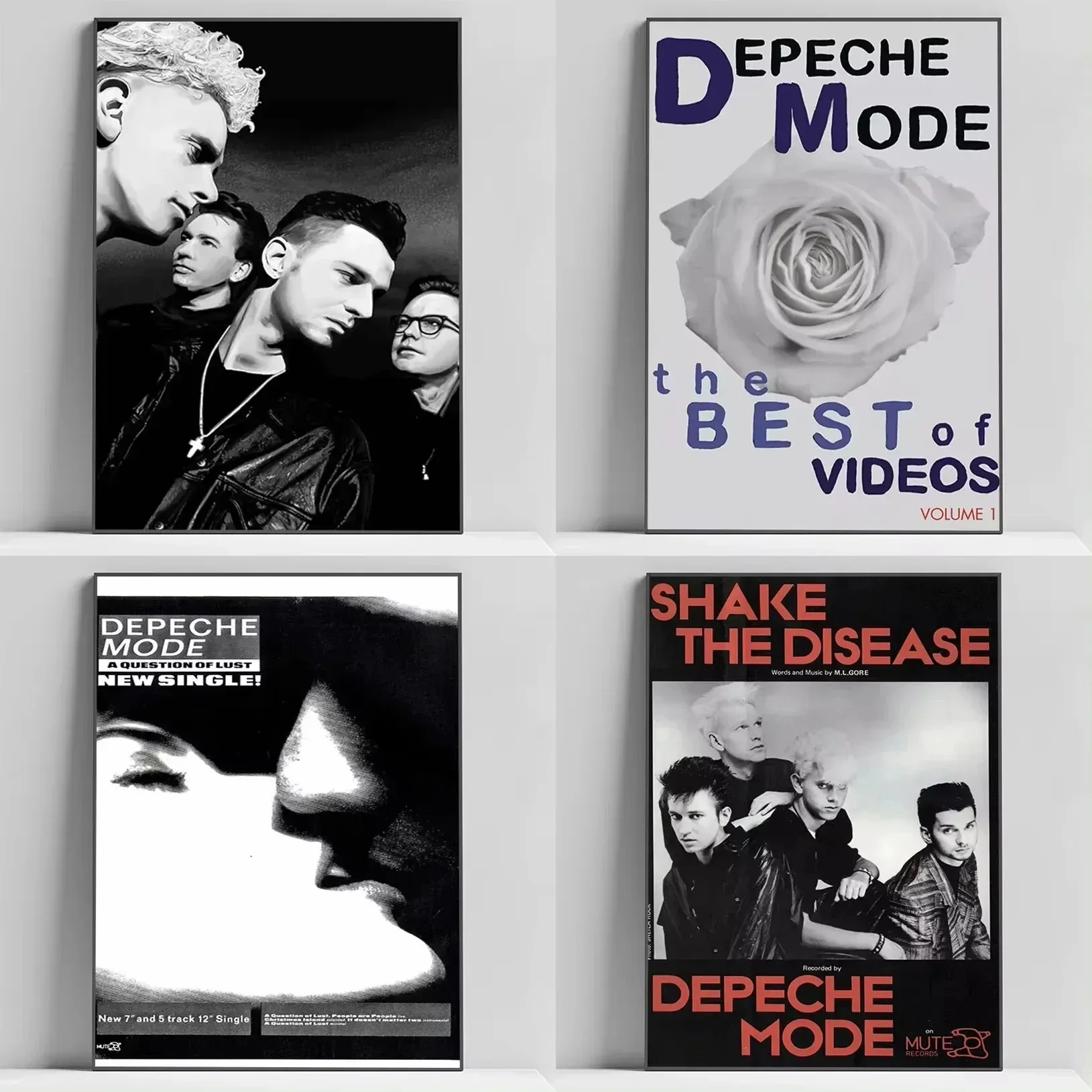 British Band D-Depeche-Mode Poster Living Room Canvas Print Posters For Wall Art Painting On Canvas Home Decorations