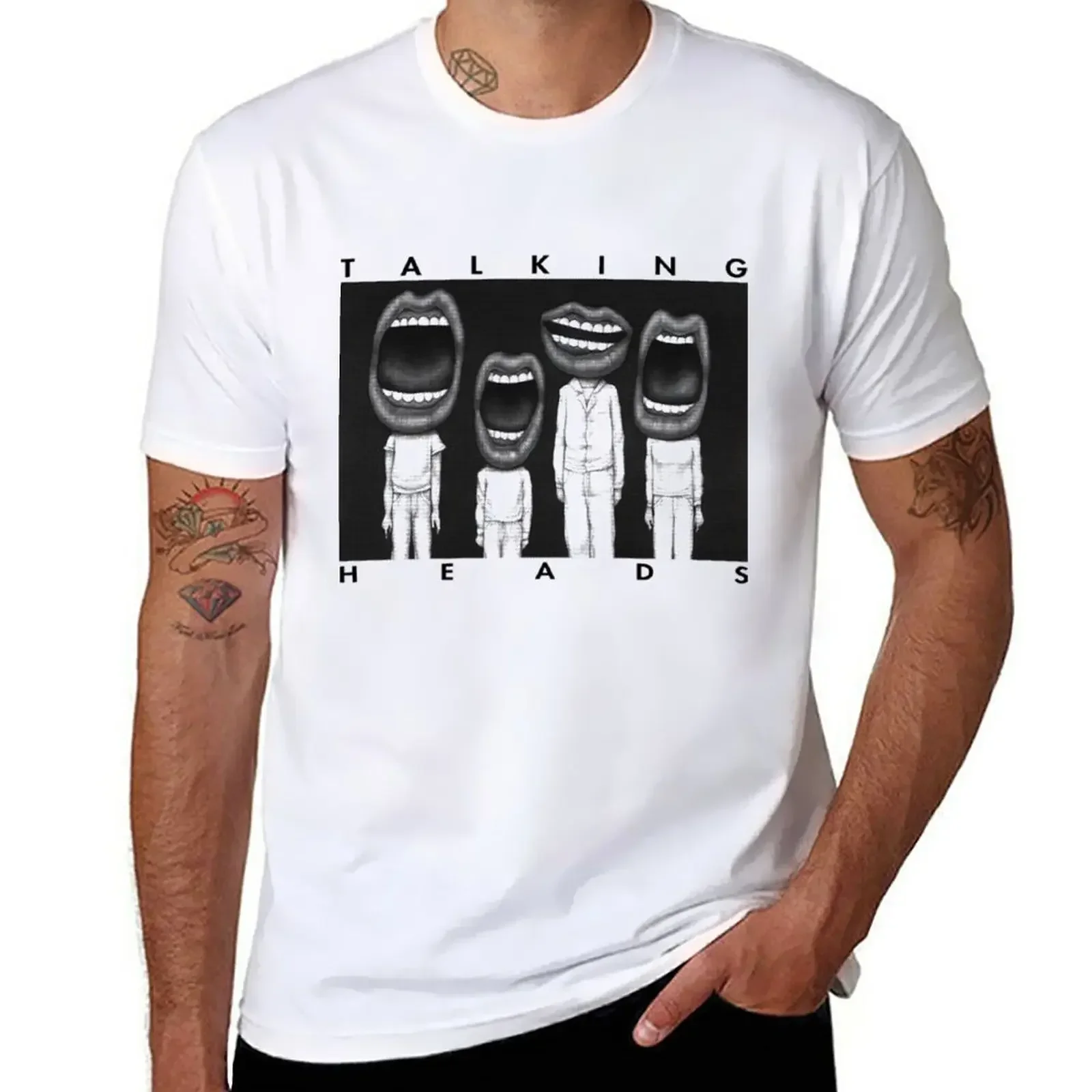 Talking Heads T-Shirt plain funnys mens plain t shirts