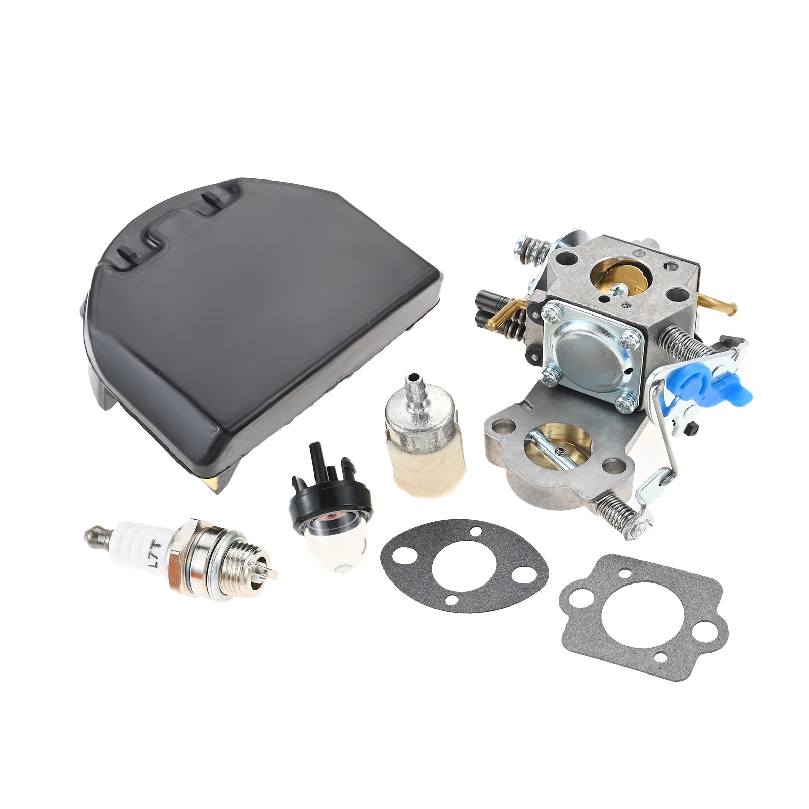 1 مجموعة رانشر المكربن ل Husqvarna 455 460 460 Rancher 461 455 E الغاز بالمنشار يستبدل 544883001 WTA-29 Carb مع 537255701 #3