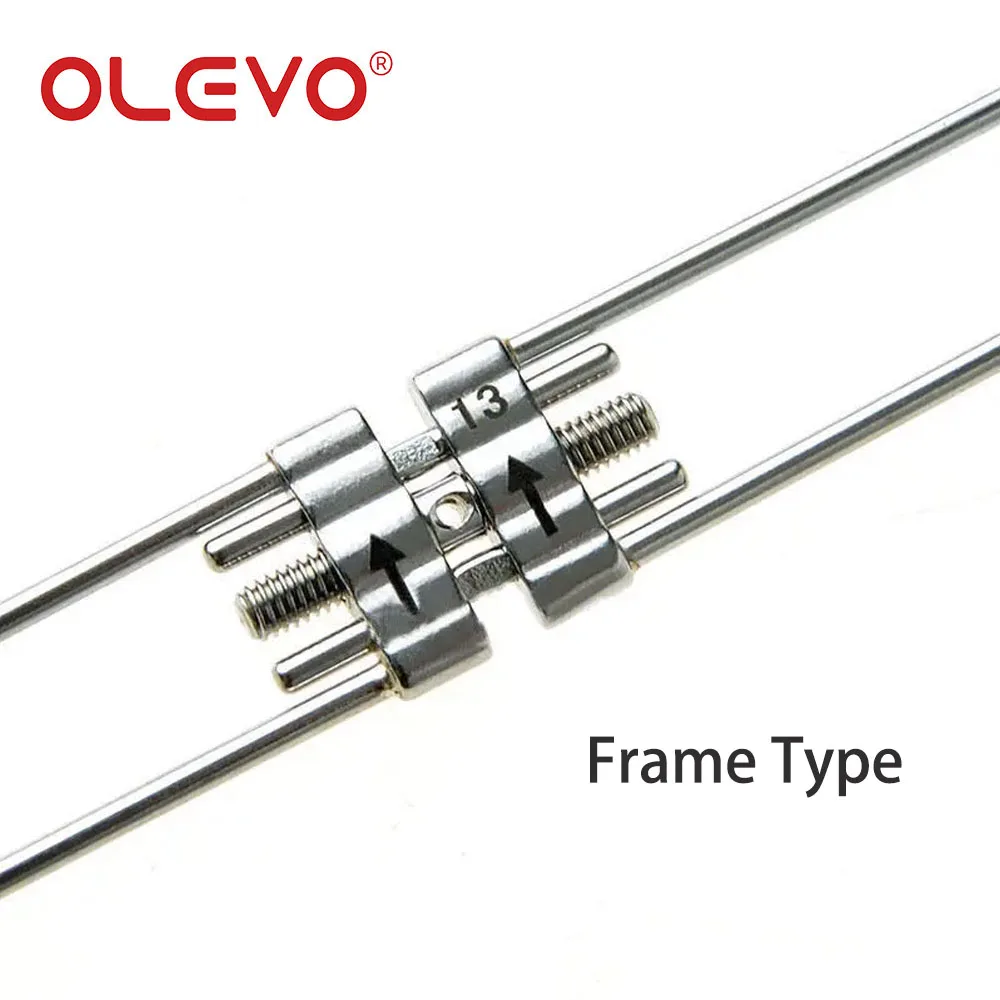 Olevo 1 Pc Tandheelkundige Expansie Schroef Orthodontische Snelle Palatale Expander Voor Frame Type Roestvrij Staal 8/9/11/13Mm Tandheelkunde Gereedschap