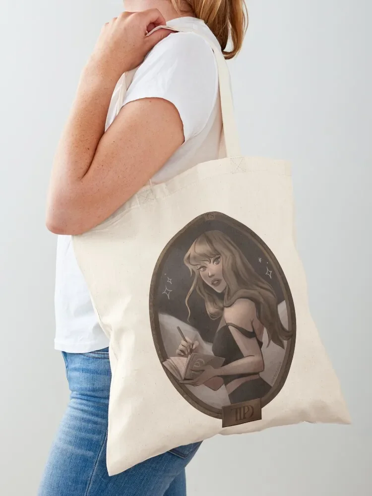 

Tortured Poet Tote Bag reusable grocery bags Reusable bags canvas tote shopping cart bags