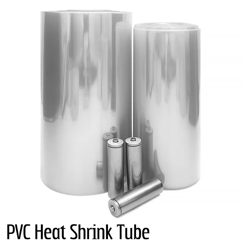 

18650 Lipo Battery Wrap PVC Heat Shrink Sleeving Width 130 ~ 330mm Heat-resistant Insulated Film Protect Cases Pack Tubing