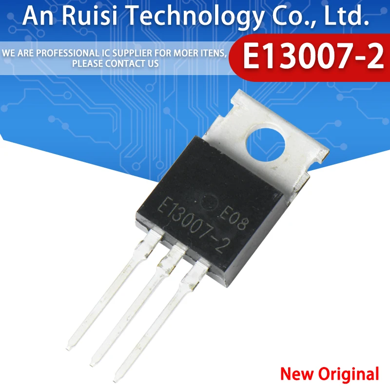 10PCS FJP13007 TO220 MJE13007 J13007 J13007-2 E13007-2 13007 TO-220  Wholesale Electronic 13007