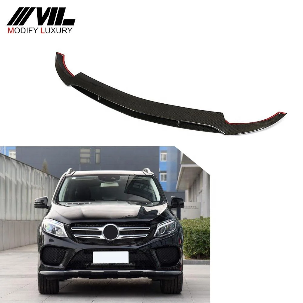 

Подходит для переднего бампера из углеродного волокна GLE Class Mercedes-Benz GLE300, GLE400, GLE550, GLE43 AMG Sports Utility 4-дверный 2015-2019 гг.