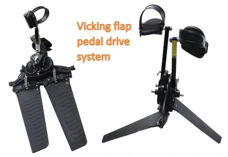 Kayak Fishing Flap Pedal System Surfing Pedal Driver - view 2