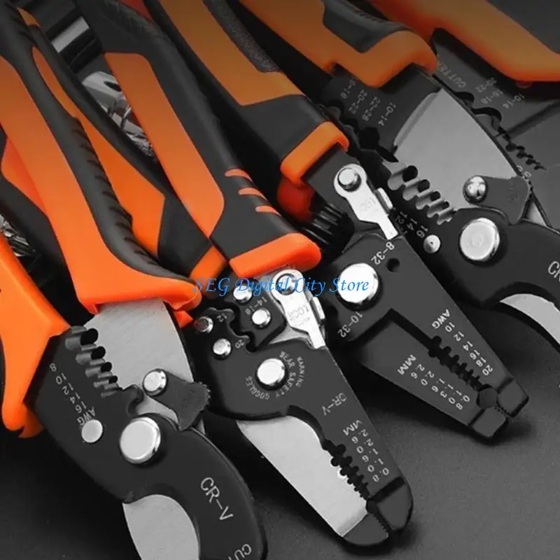 U75B Terminal Crimping Plier Tools Multifunctional Crimper- Electrician Repair Tools