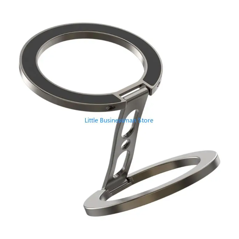 Handy Halter Finger Grip Ständer Doppelseitige Magnetische Halter für Telefon 17 16 15 Rotierenden Halterung Ständer M76A – Detail 7
