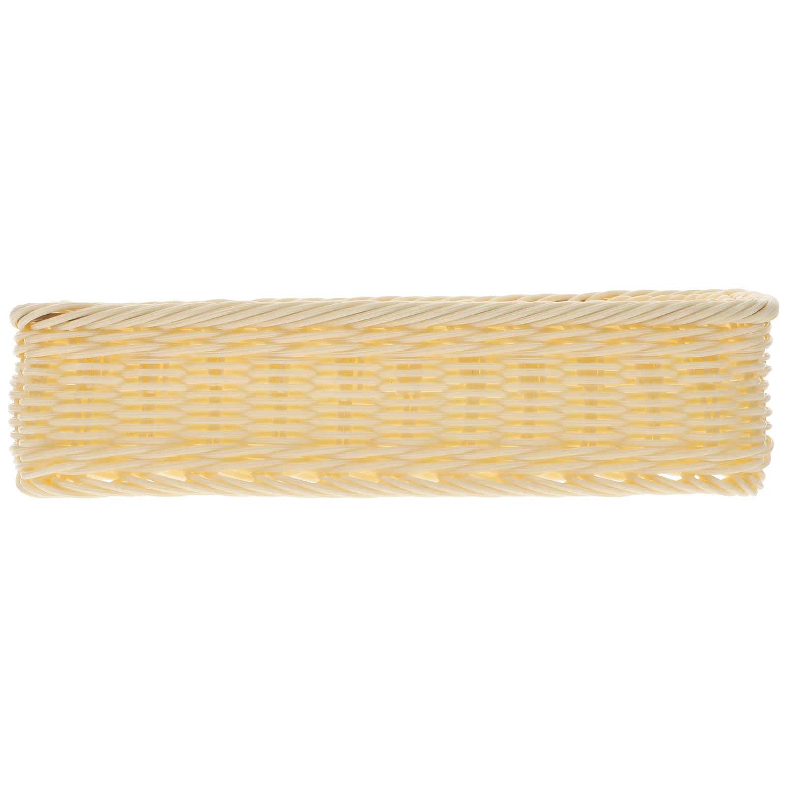 

Woven Basket ganizer Home Storage Rectangle Seasoning Kitchen Accessories Kitchen Basket Practical