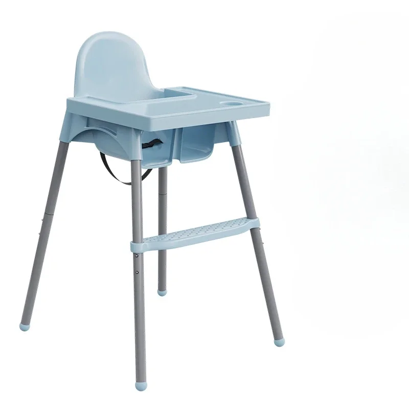 Silla de comedor de seguridad ajustable para niños, mesa y silla de comedor estables para bebés y niños pequeños, silla alta para comer para bebés, silla creciente