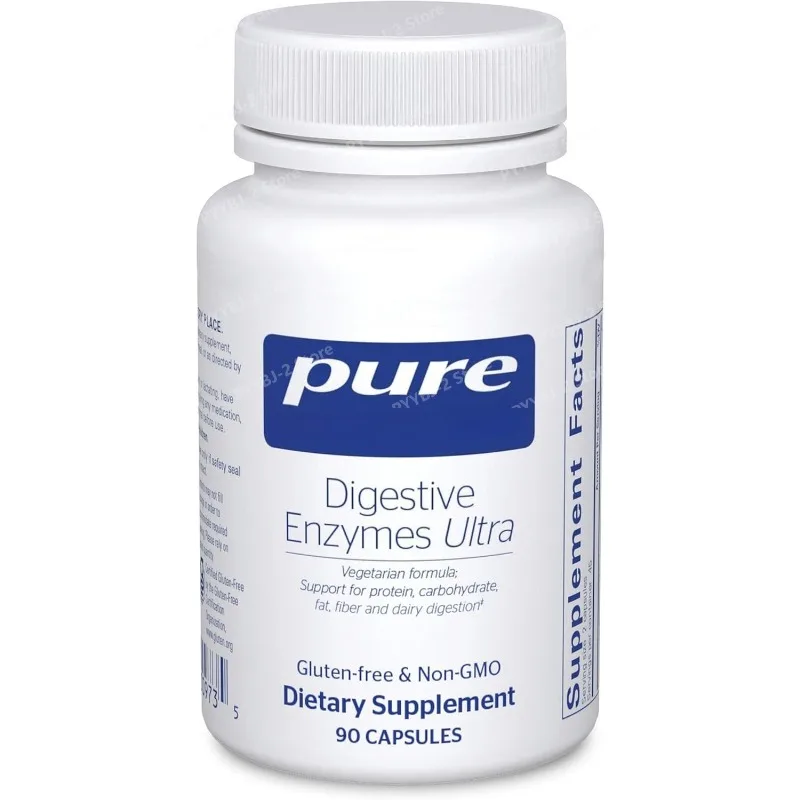 

Vegetarian Digestive Enzyme Capsules -Digestive Enzymes Blend for Protein Carb and Fat Digestion -Daily Digestive Support