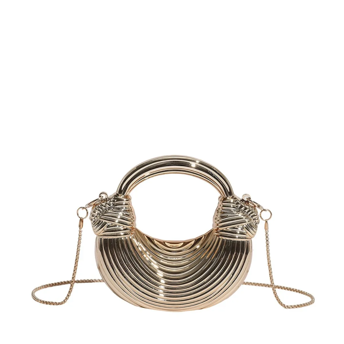 

New foreign trade women's evening bag, acrylic ramen dumpling clutch bag, fashionable hand-held evening bag