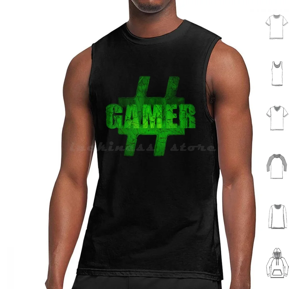 Gamer Tank Tops Ves…