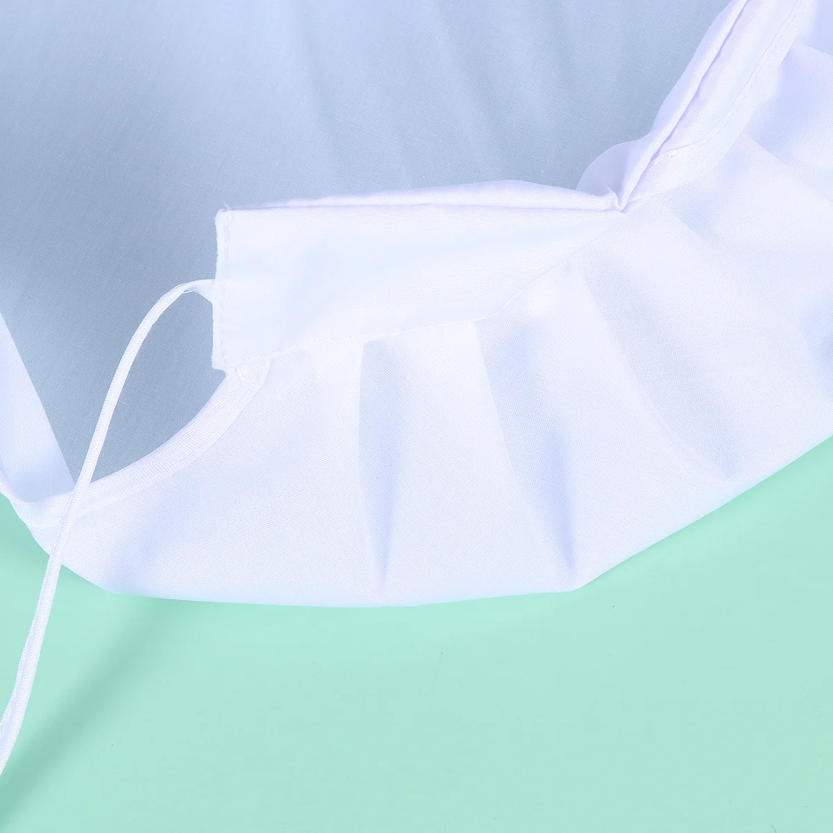 Casquette de Chef réglable anti-poussière, chapeau de travail blanc à lacets pour la cuisson des aliments, anti-fumée, en coton respirant et confortable