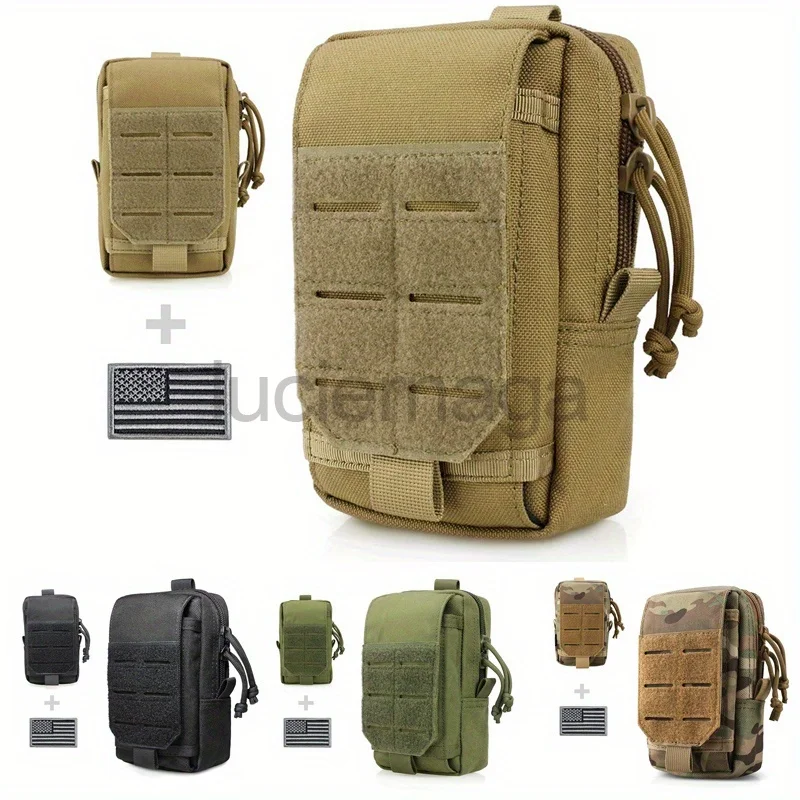 

1000D Nylon EDC Pouch Molle Utility Pouches Gadget Organizer Phone Holder Waist Pack For Outdoor Hunting Tool Holster Pocket