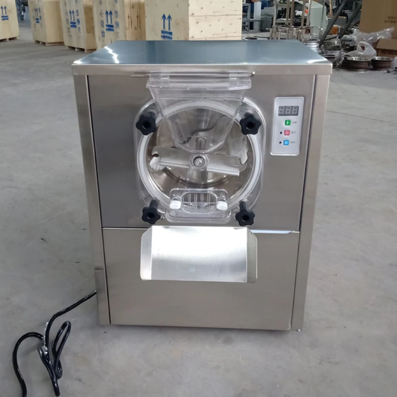 

Коммерческая жесткая машина для производства мороженого Benchtop машина для джелато, машина для производства мороженого из нержавеющей стали 110 В 220 В