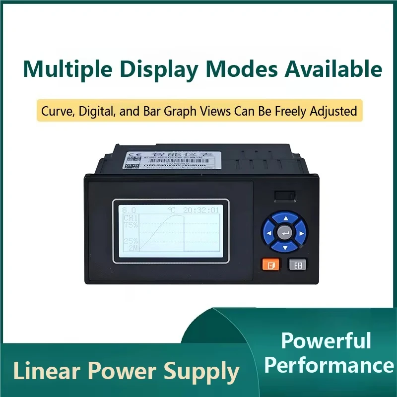 CHKJ-2025NEWR2100E 多チャンネルRS485出力 流量 温度 圧力 電流 電圧 データロガー ペーパーレスレコーダー