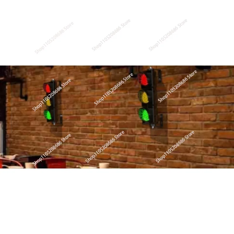 Traffic Signal Indicator Restaurant Bar Cafe Shopping Mall Decorative Traffic   Personalized Creative Wall 1pcs