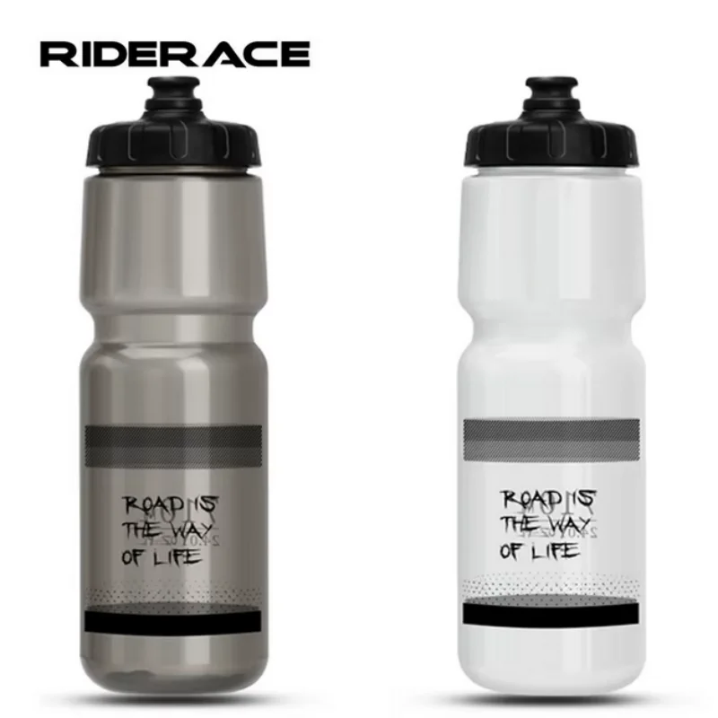 RIDERACE Bicycle Water Bottle 750ML PP5 Plastic Bike Cup For Outdoor Running Climbing Sports Squeeze Mug Cycling Kettle Portable