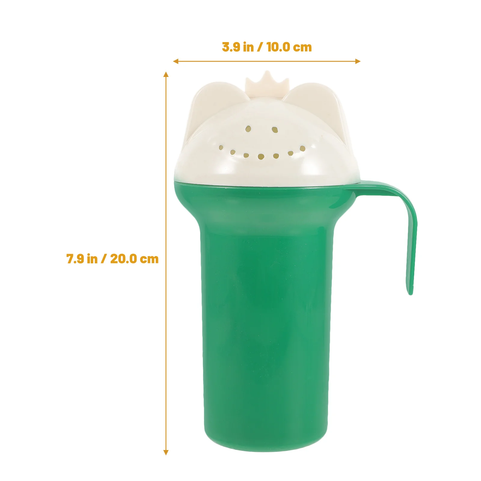 Cuillère à eau de bain pour bébé, shampoing en forme de grenouille verte, tasse de rinçage, plastique épais et Durable, protège les yeux, lavage des cheveux amusant pour enfants