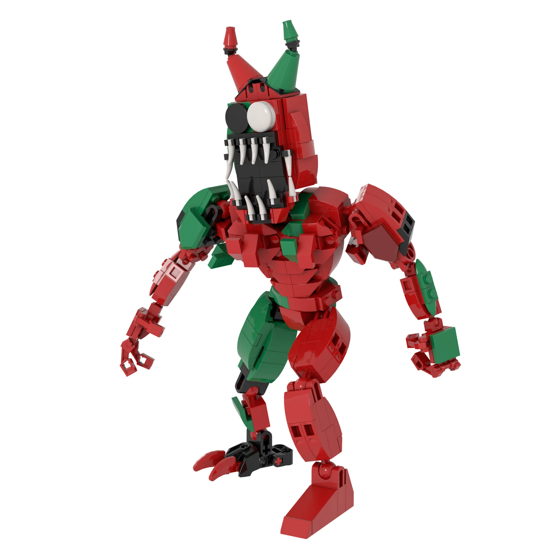 حديقة بانبان الفصل الجديد مزيج أحمر أخضر دمى الوحش اللبنات Truffletoot Flumbo حقنة Bittergiggle Dadadoo لعبة