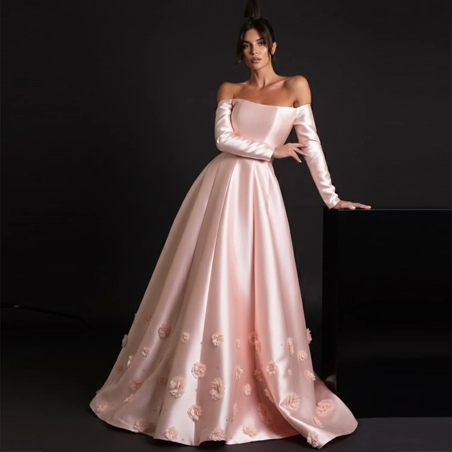 Elegant Pink Off Th… - image