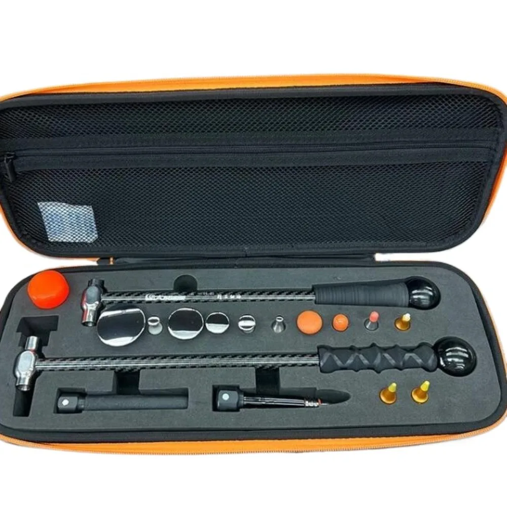 Dual Hammer Dual Pen Paintless Dent Repair Kit M8 Non Marking Tap Tool For Car Body Dent Fix Without Sheet Metal Work
