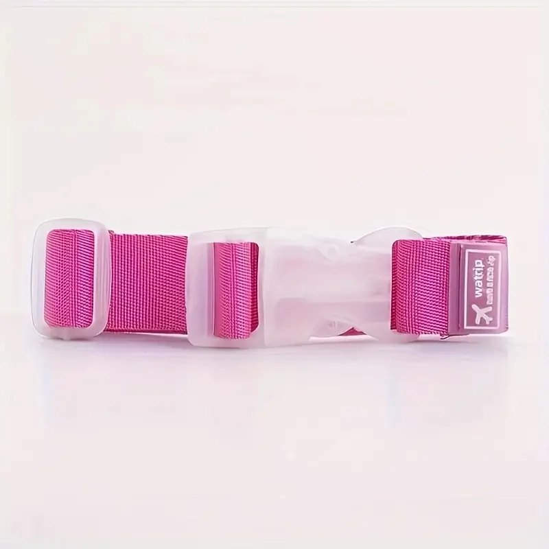 2 Portable Luggage Safety Straps, Adjustable Quick-Release Buckle for Secure Travel & Outdoor Gear.