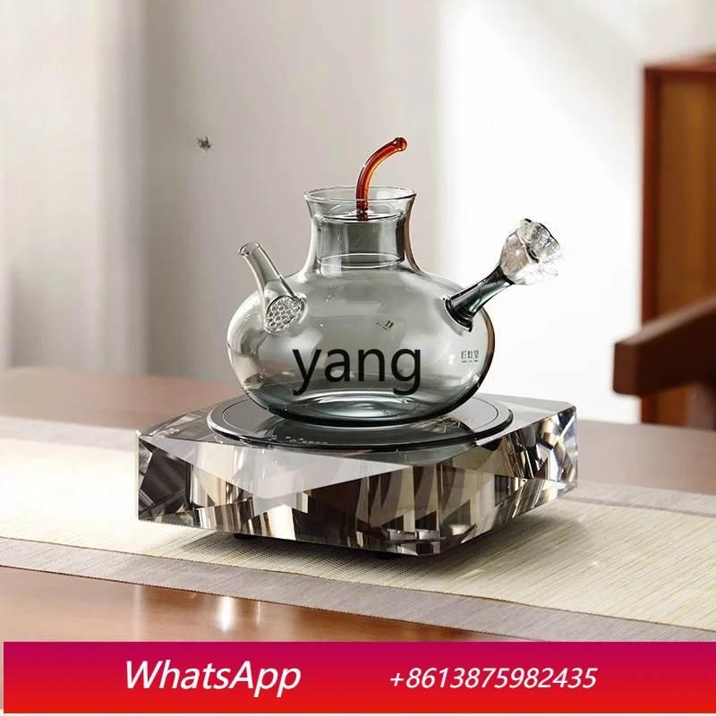 

CX Health Pot Tea Household High Value Crystal Electric Ceramic Furnace Glass Kettle