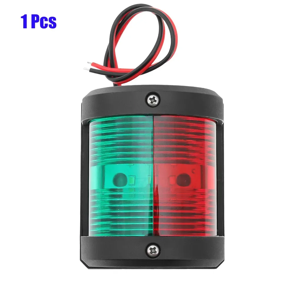 Rot+Grün Dual-LED-Navigationslicht für Marineboote, wasserdichte Segelsignallampe für Pontonboote, Motorboote und Skiffen, 1 Stück – Detail 6