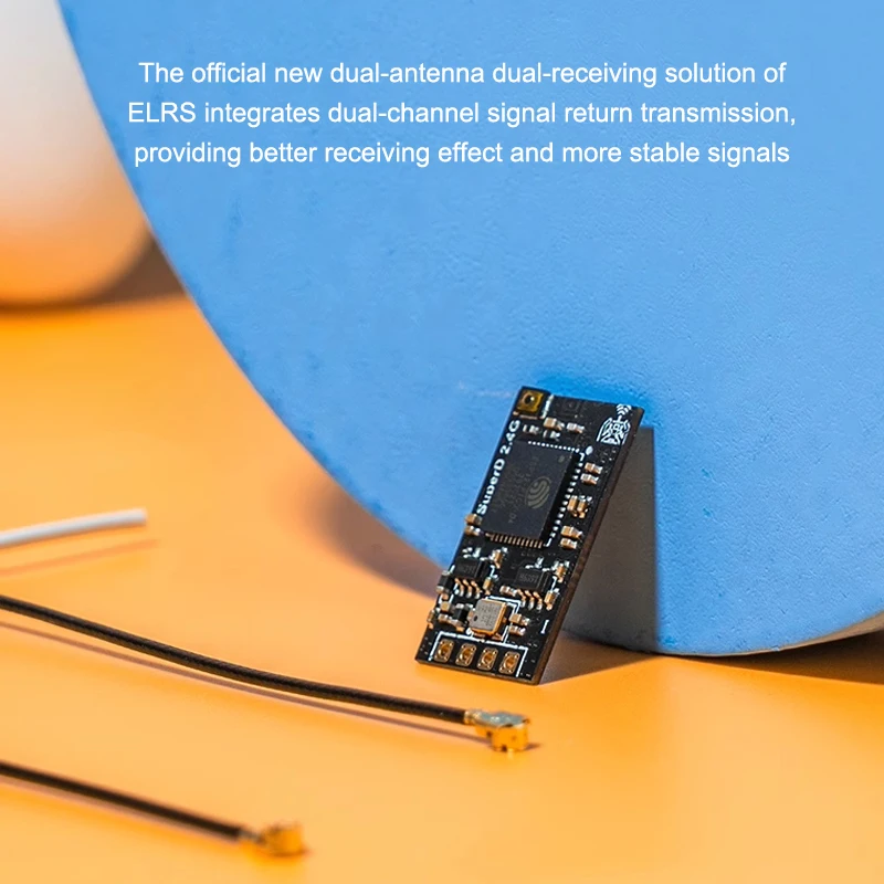 BETAFPV SuperD SuperP 14CH  Diversity ELRS Receiver 2.4GHz 915MHz RX Long Range FPV Drone Fixed Wing RC Airplane DIY Parts