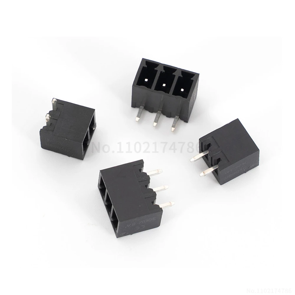 (5 pcs) KF 15EDGVC 15EDGRC - 3.5mm solder-to-board pluggable PCB terminal block angled/straight pin sockets black 2EDGR/V 3.5
