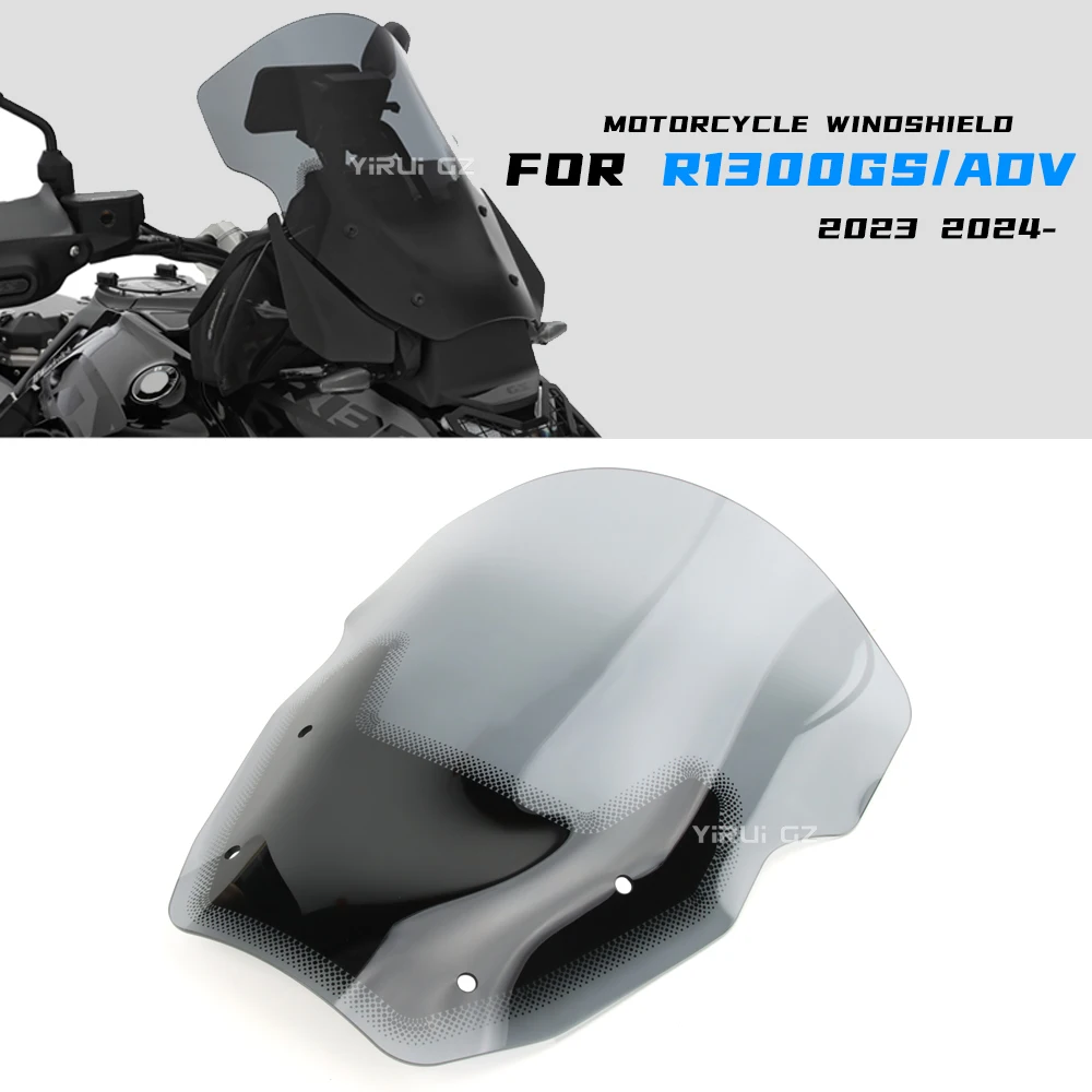 

Motorcycle Accessories NEW For BMW R1300GS Adventure Expanded Windscreen Windshield GS1300 r1300GS Wind Deflector Screen Fairing
