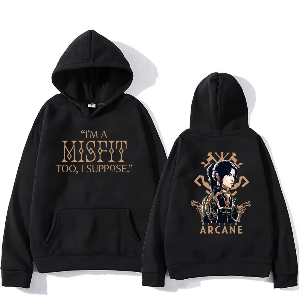 Arcane Season 2 Caitlyn Hoodie For Fans Double-Sided Full Size