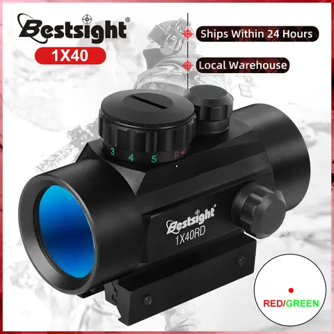 Red Dot Rifle Scope 1x40 BESTSIGHT