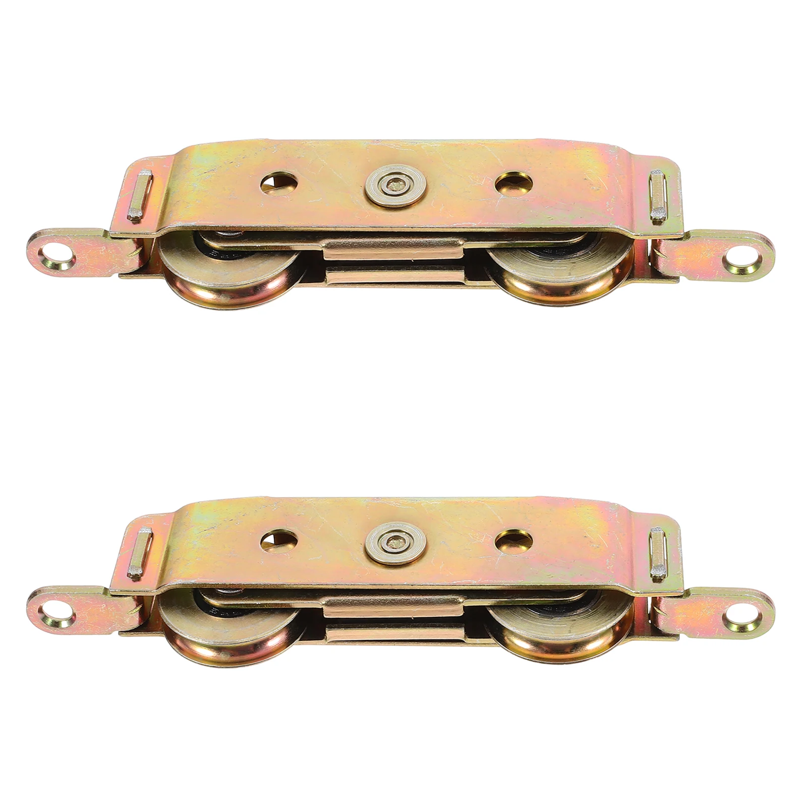 

2pcs Sliding Door Pulley Aluminum Alloy Window Door Roller Smooth Durable Strong Load Capacity Silent Operation For Glass