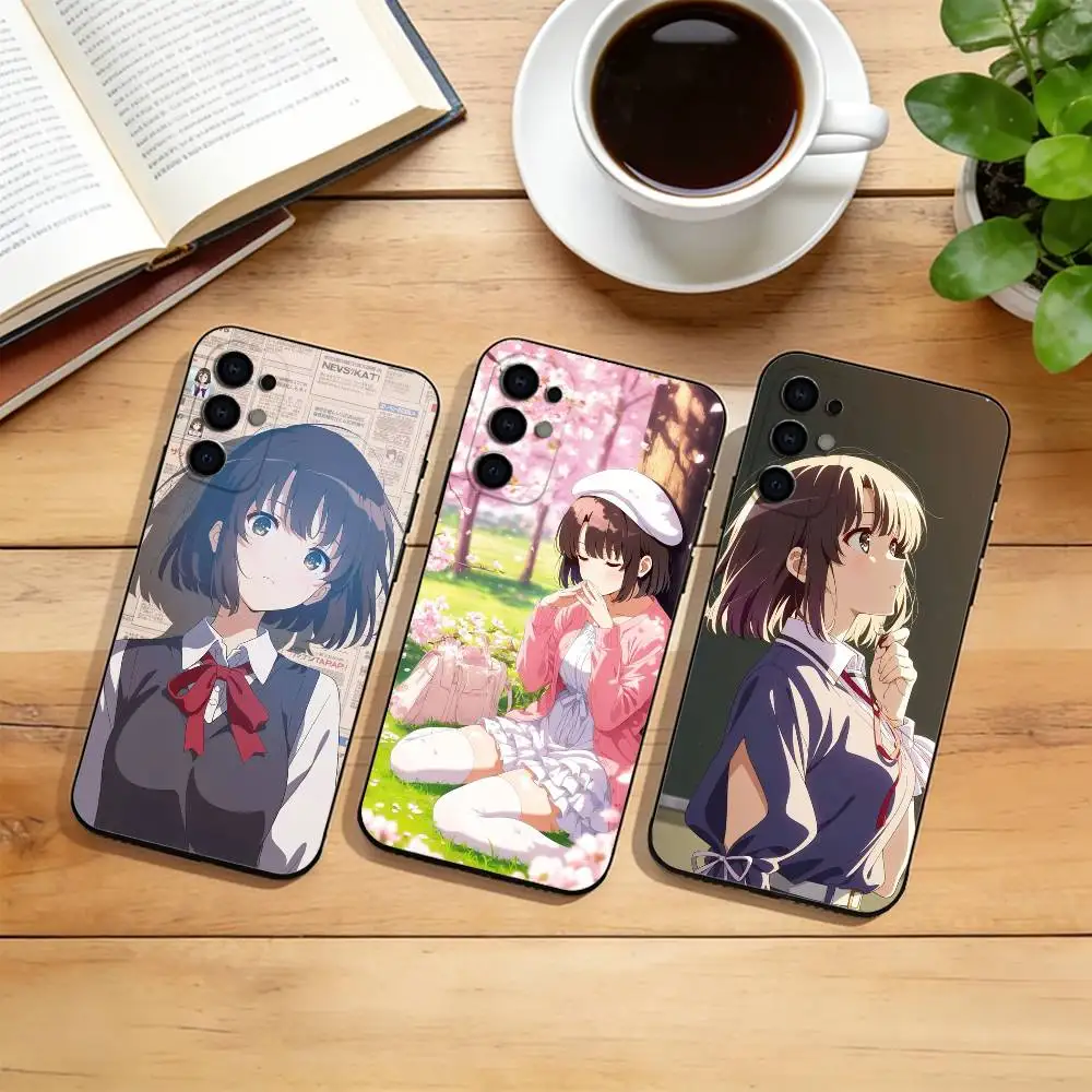Megumi Kato  Phone Case For Samsung S25,S24,S21,S22,S23,S30,Ultra,S20,Plus,Fe,Lite,Note,10,Black Cover