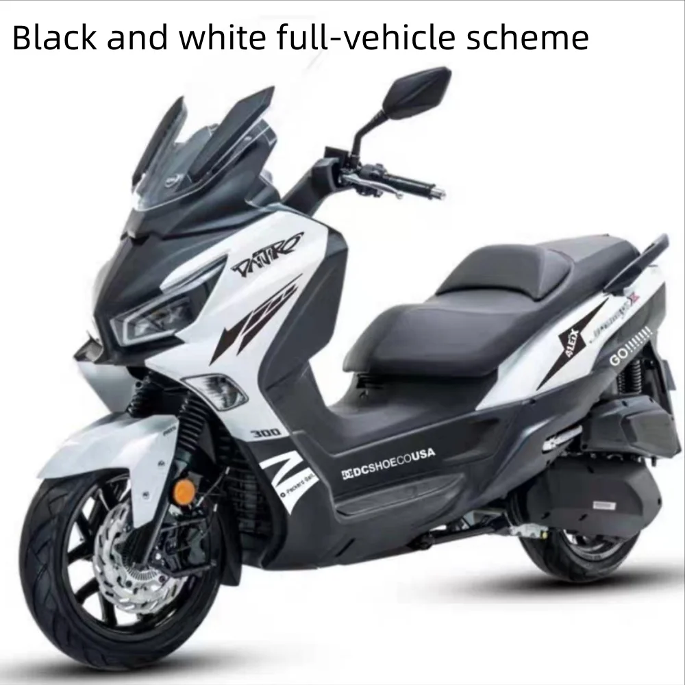 Fit FOR SYM JOYMAX Z 125 250 300 Creative Scooter Body Stickers Waterproof Decals Decorative Stripes