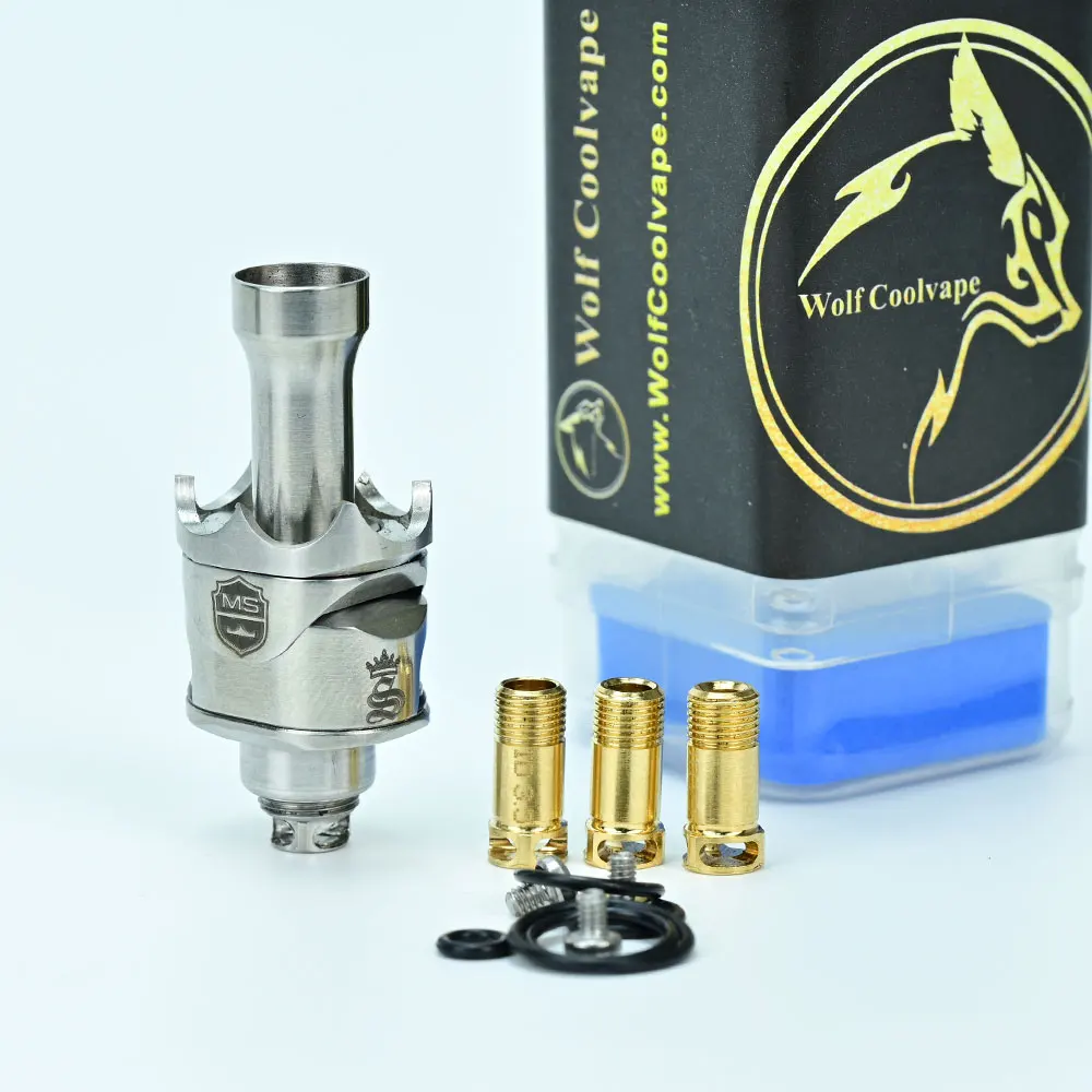 

Wolfcoolvape Моппи мобб мс скипетр RBA vape RBA для мода заготовки/AIO/Boro 316ss AirPin 2,5/3/3.5/4 мм vape Bridge