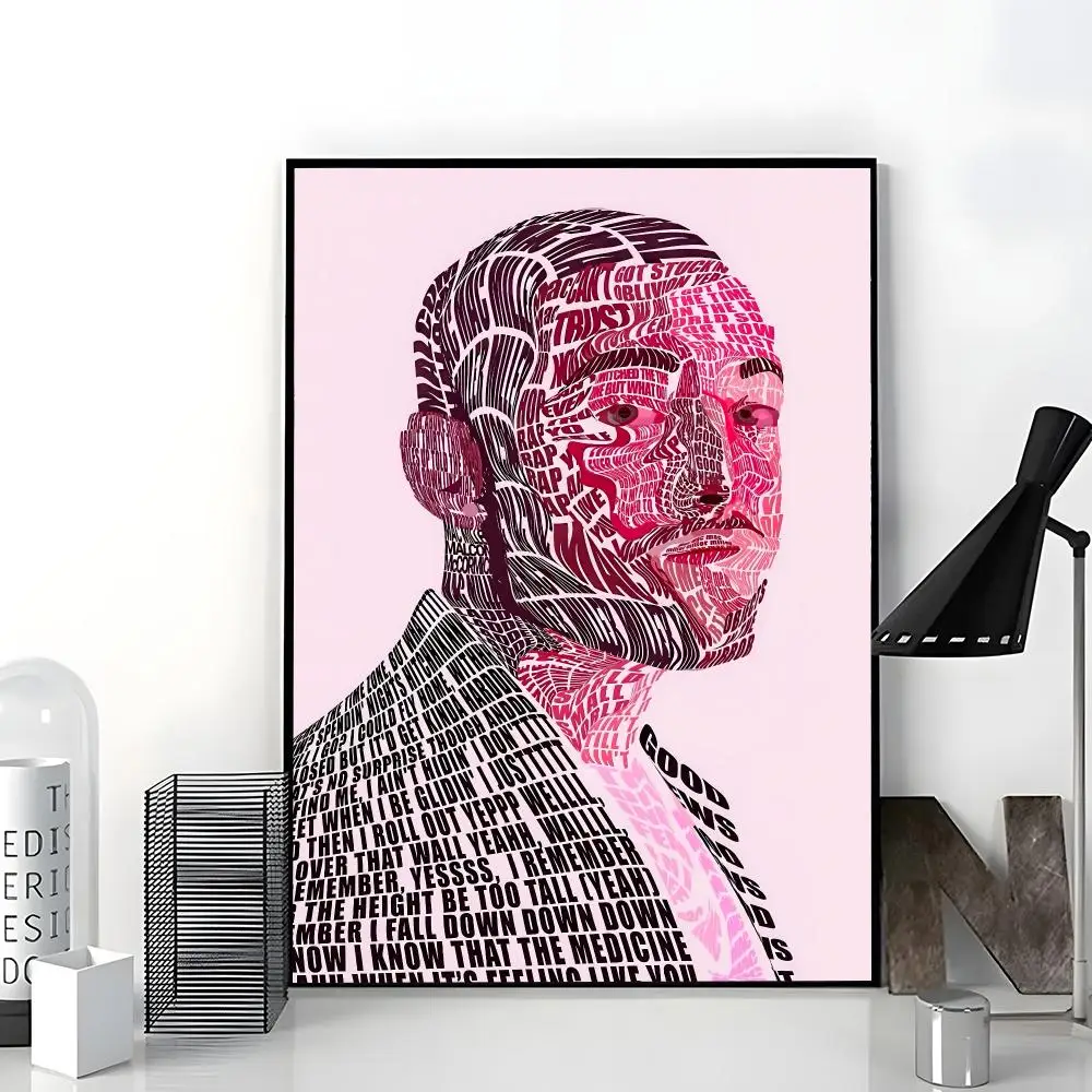 Singer Mac Miller Poster Paper Print Home Living Room Bedroom Entrance Bar Cafe Art Painting Decoration