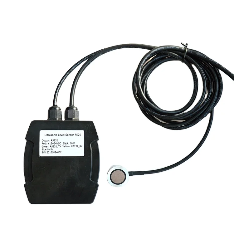 Popular CNDingtek NB-IoT LoRa wireless liquid level sensor non contact ultrasonic fuel   for tank management