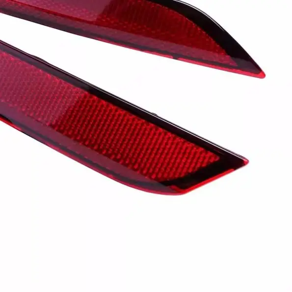 for Polo 2014-2017 Rear Bumper Reflector Assembly Left Or Right Side Hatchback Compatible with VW Golf 7 GTI Passat CC Audi A3