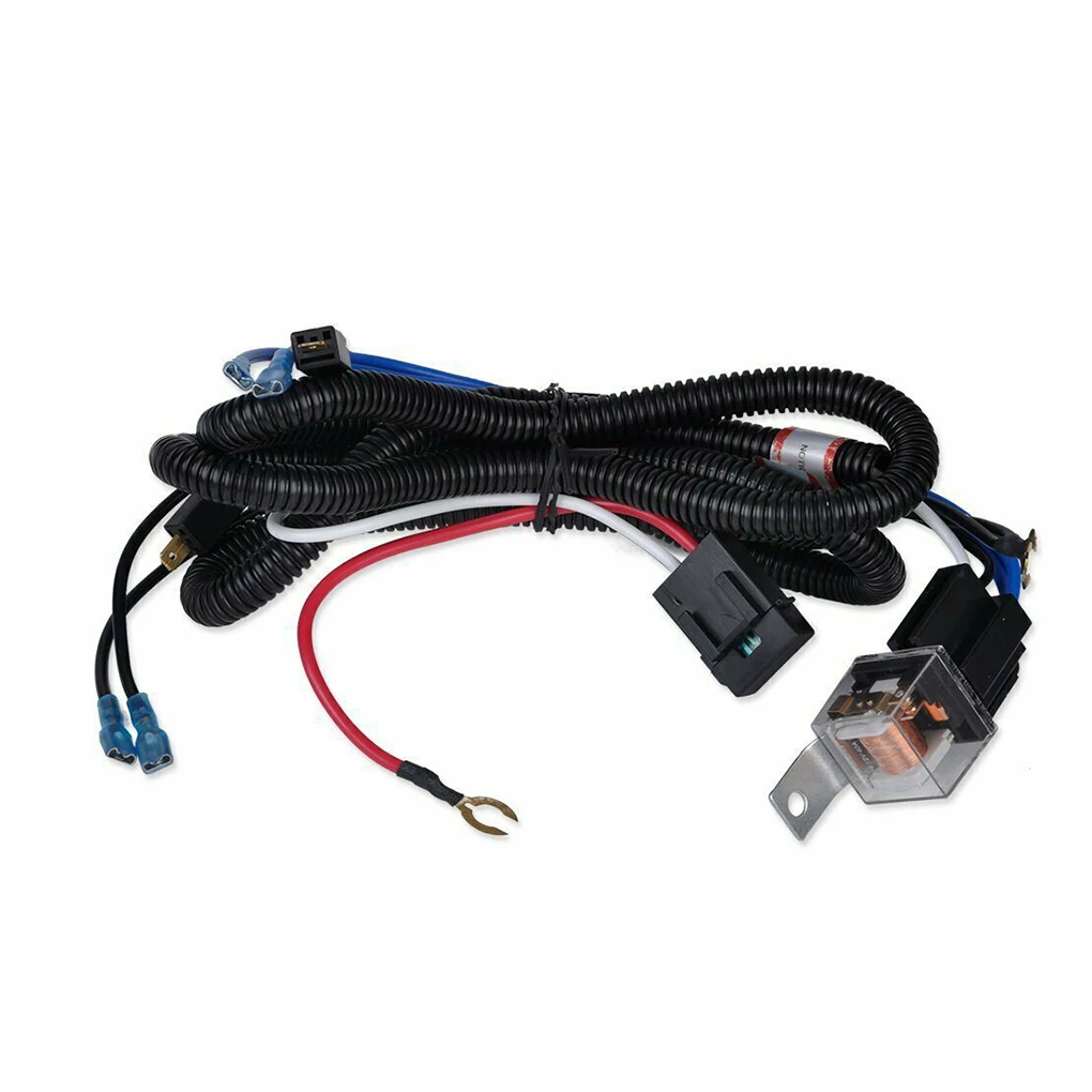 

Plastic Car Speaker Wiring Harness Relay Kit Detachable 12V/24V 170CM Universal Modified Grille Mounting Metal Relays