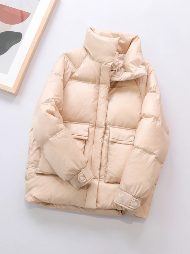 Women\'s 90% Down Jacket Korean Winter Jacket Women Clothes 2024 Down Coat Female Loose Warm Parka